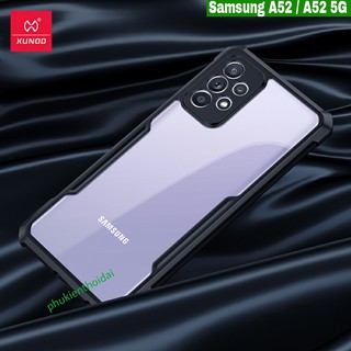 Ốp lưng XUNDD Samsung A52 / A52 5G chống sốc chống va đập mạnh lưng trong viền màu