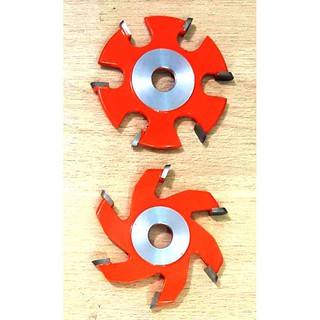 MŨI PHAY GỖ TUPIE ĐÁNH MÁY MÀI 6 CÁNH 10MM