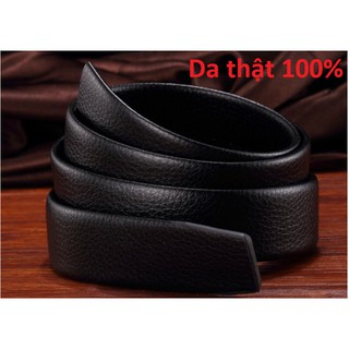 Dây Nịt lưng da thật màu Nâu