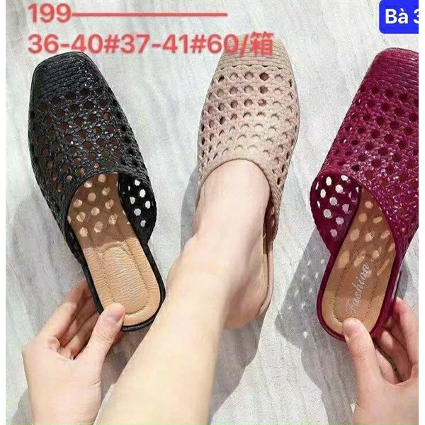 Dép bà ba siêu bền, đi mưa đi nắng