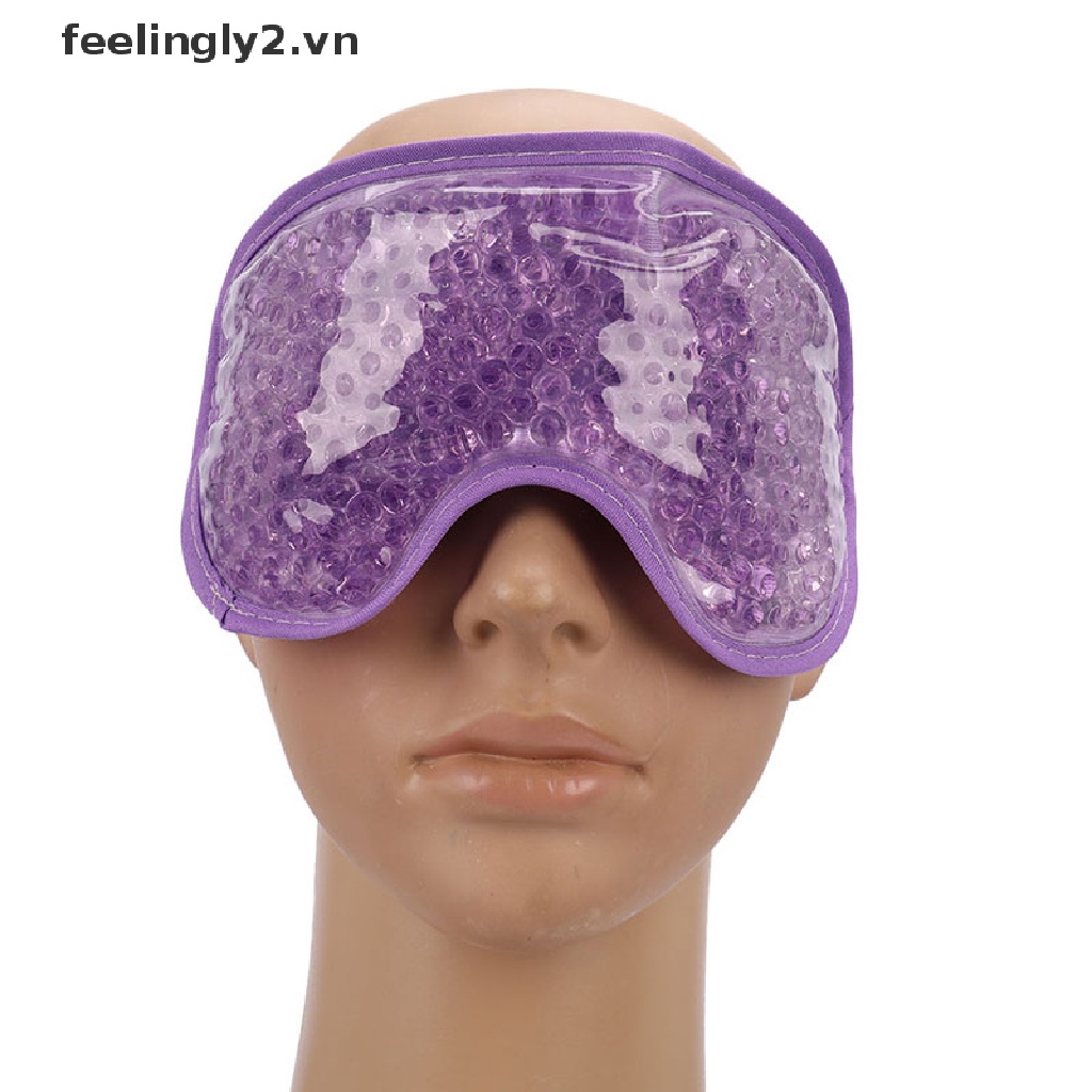 Mặt Nạ Mắt Dạng gel Nén Nóng Lạnh Giúp Làm Mịn Da