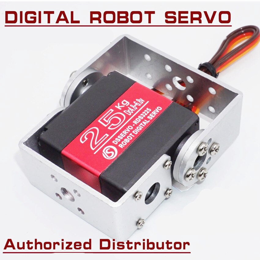 Động Cơ Servo Kỹ Thuật Số Rds3225 25kg Dc 4.8-6.8v 180 / 270 Arduino Cho Robot Rc Drone