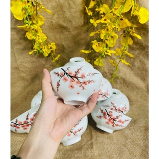 (Hàng đẹp - Giá rẻ ) Bộ 10 bát ăn cơm Bát Tràng