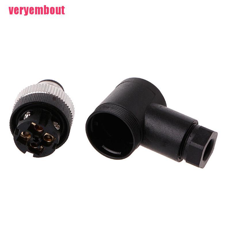 Đầu nối cảm biến M12 3/ 4/ 5 pin tiện lợi