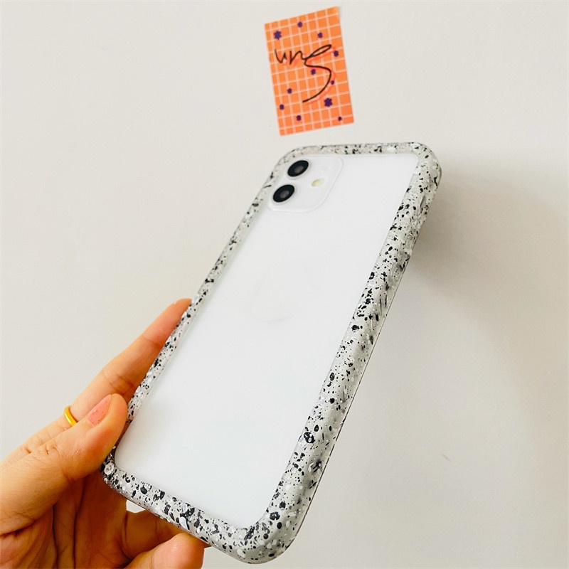 Ốp điện thoại mềm hình bông tuyết thích hợp cho iPhone12 11promax xr xsmax 7 / 8plus se2020 6s 6splus 13pro