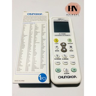 Remote Máy Lạnh Đa Năng Chunghop K-1028E
