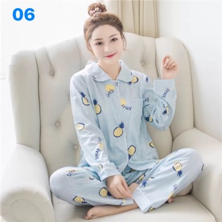 Bộ mặc nhà hoạ tiết kute