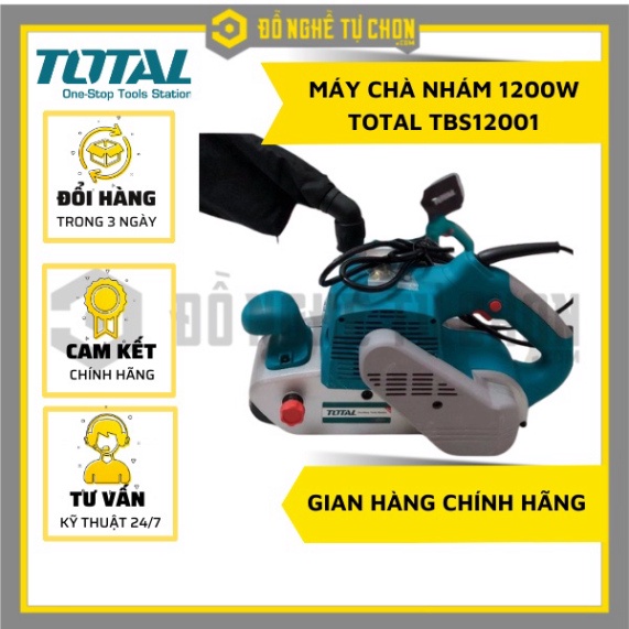 Máy chà nhám cầm tay Total 1200W TBS12001 chính hãng giá rẻ