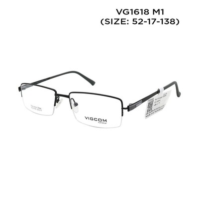[Mã FASHIONMALLT4 giảm 15% tối đa 30K đơn 150k] Gọng kính Vigcom VG1618M chính hãng