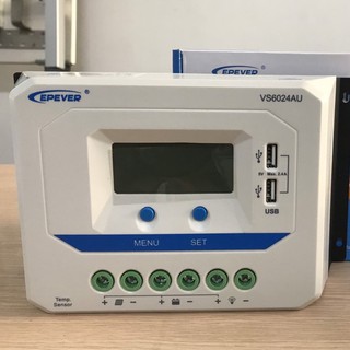Điều khiển sạc PWM 60A 12/24- (VS6024AU)
