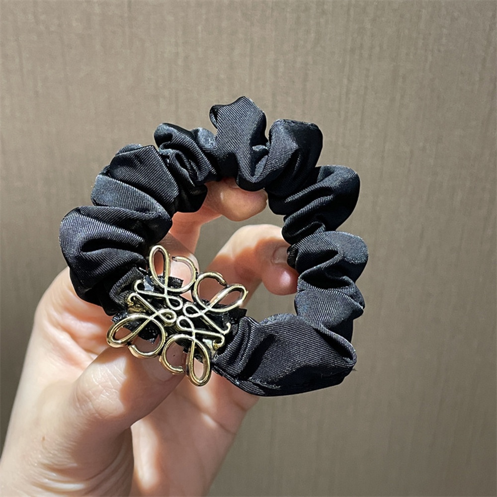 Dây Buộc Tóc Cao Su Cỡ Lớn Phong Cách Cổ Điển Thời Trang Cho Nữ