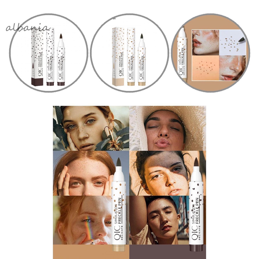 Bút trang điểm 2 màu chống nước chống nhòe dành cho nam và nữ | BigBuy360 - bigbuy360.vn