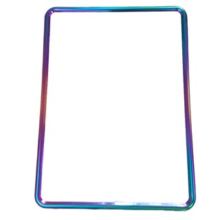 Khung viềm 7 sắc màu bọc biển số xe máy, xe đạp, xe máy điện, xe đạp điện, ngoài xung quanh biển số đã có Zjnmart