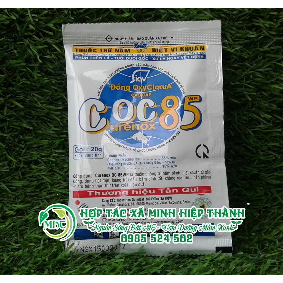 Thuốc trừ nấm coc 85wp