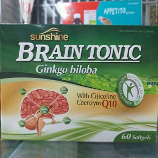 VIÊN BỔ NÃO GINKO BILOBA BỔ SUNG THÊM COENZYM Q10
