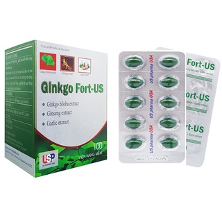 Ginkgo fort us hộp 100 viên