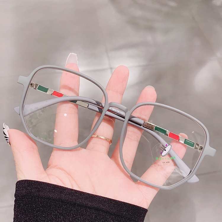 Kính cận VIENDO gọng vuông to đổi màu chống ánh sáng xanh chống tia UV màu sắc thời trang cho nam và nữ