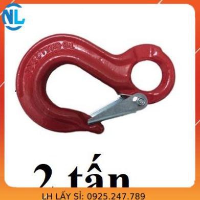 Móc cẩu tròn Nhật [ 2 tấn ] cáp thép giá sỉ