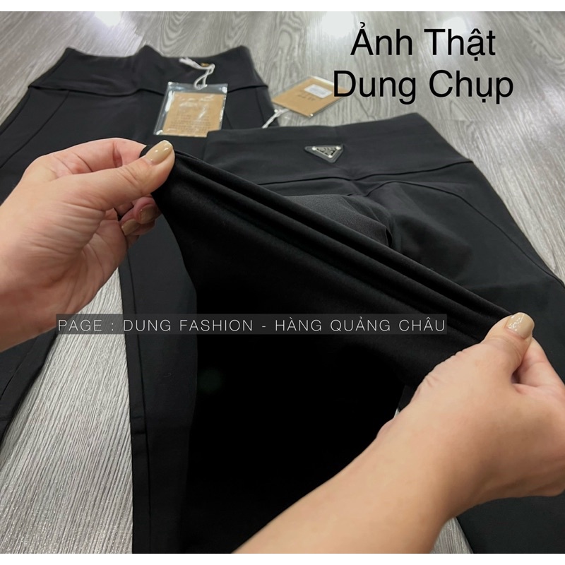 QUẦN LEGING MÌ HÀN MÃ 11 - PRD Ôm Gọn Màu Đen