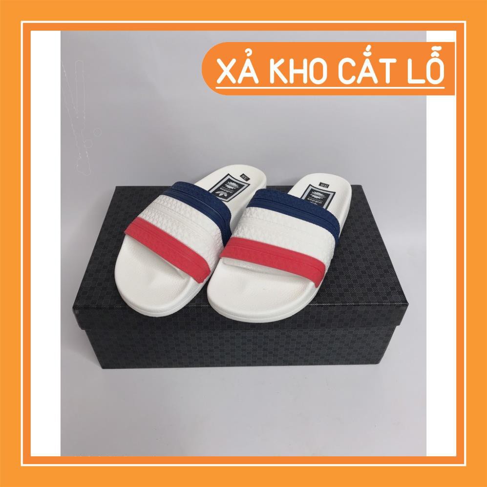 Dép Nam Quai Ngang Adidas 3 Sọc Siêu Hot, Dép Quai Ngang Nam Đi Chơi