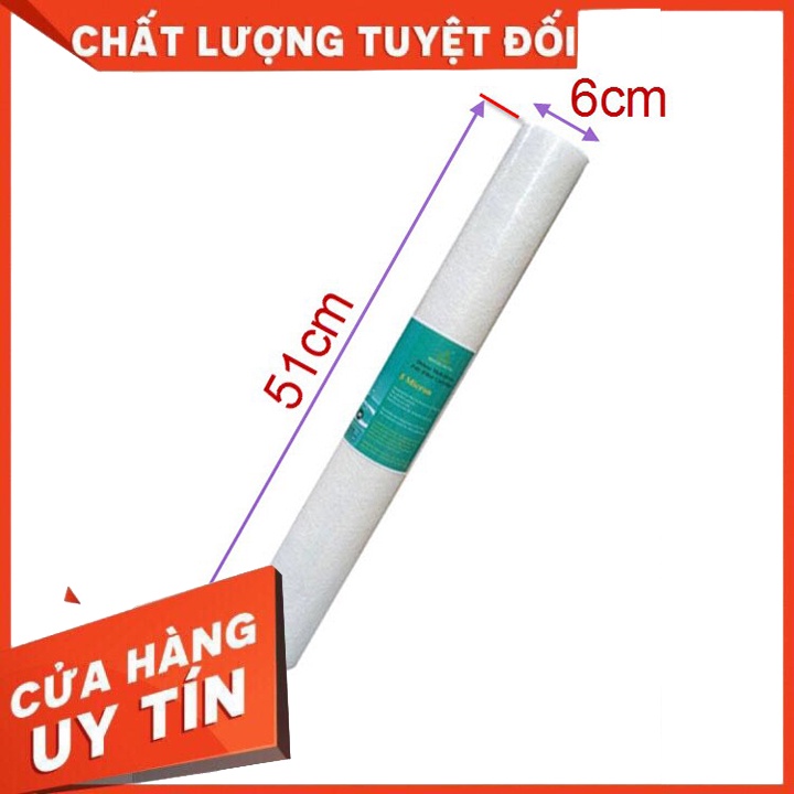 Lõi lọc thô PP 20inch số 1 - Lõi lọc đầu nguồn dùng cho cốc lọc 20 inch xanh hoặc tron