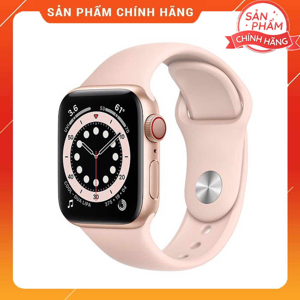 Đồng Hồ Thông Minh Apple Watch Series 6 GPS+CELLULAR Alumium Case With Sport Band  -  Máy Mới Nhập Khẩu Chính Hãng