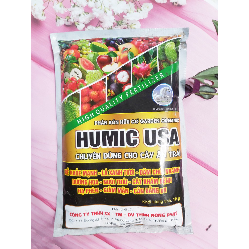 Humic USA ( dạng vảy tan hoàn toàn 100%)