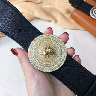 Nịt Versace đá mới về bản 4cm (mặt 6cm)