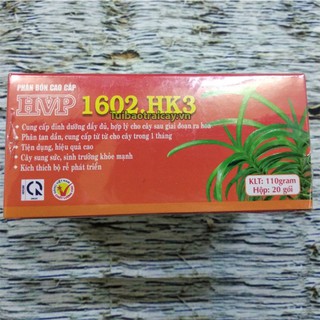 Phân bón dinh dưỡng cây sau ra hoa HVP 1602 HK3 - T60