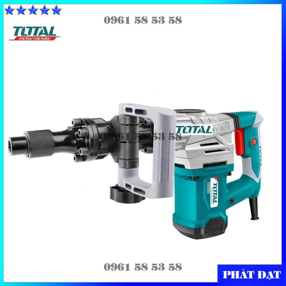 [Chính hãng TOTAL] 1300W MÁY ĐỤC BÊ TÔNG TOTAL TH213006 KÈM 2 MŨI ĐỤC (HĐ)