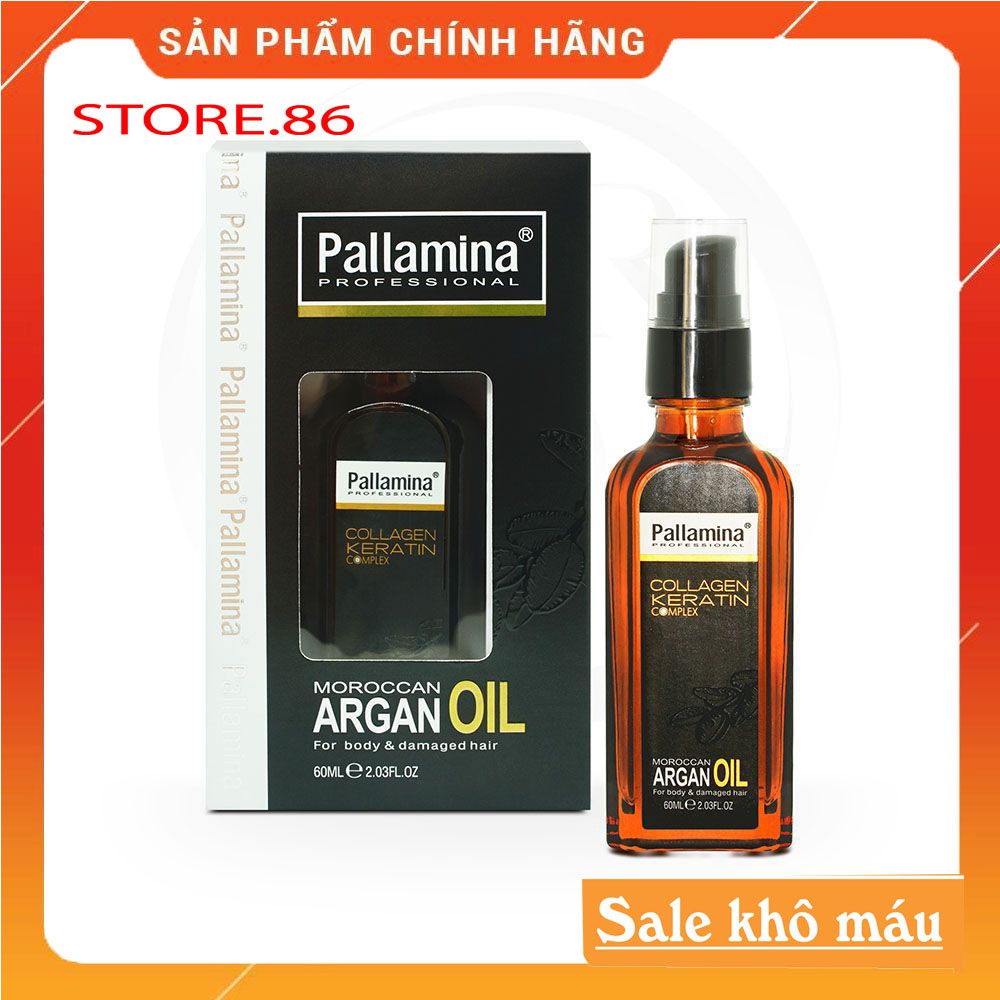 Dầu dưỡng phục hồi tóc tinh dầu dưỡng tạo nếp tóc PALLAMINA Karseell Maca – 60ml hương thơm nước hoa