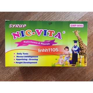 NIC-VITA SIRO 20 ỐNG