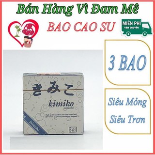 BCS.bao cao su kimiko nhật bản ✔️