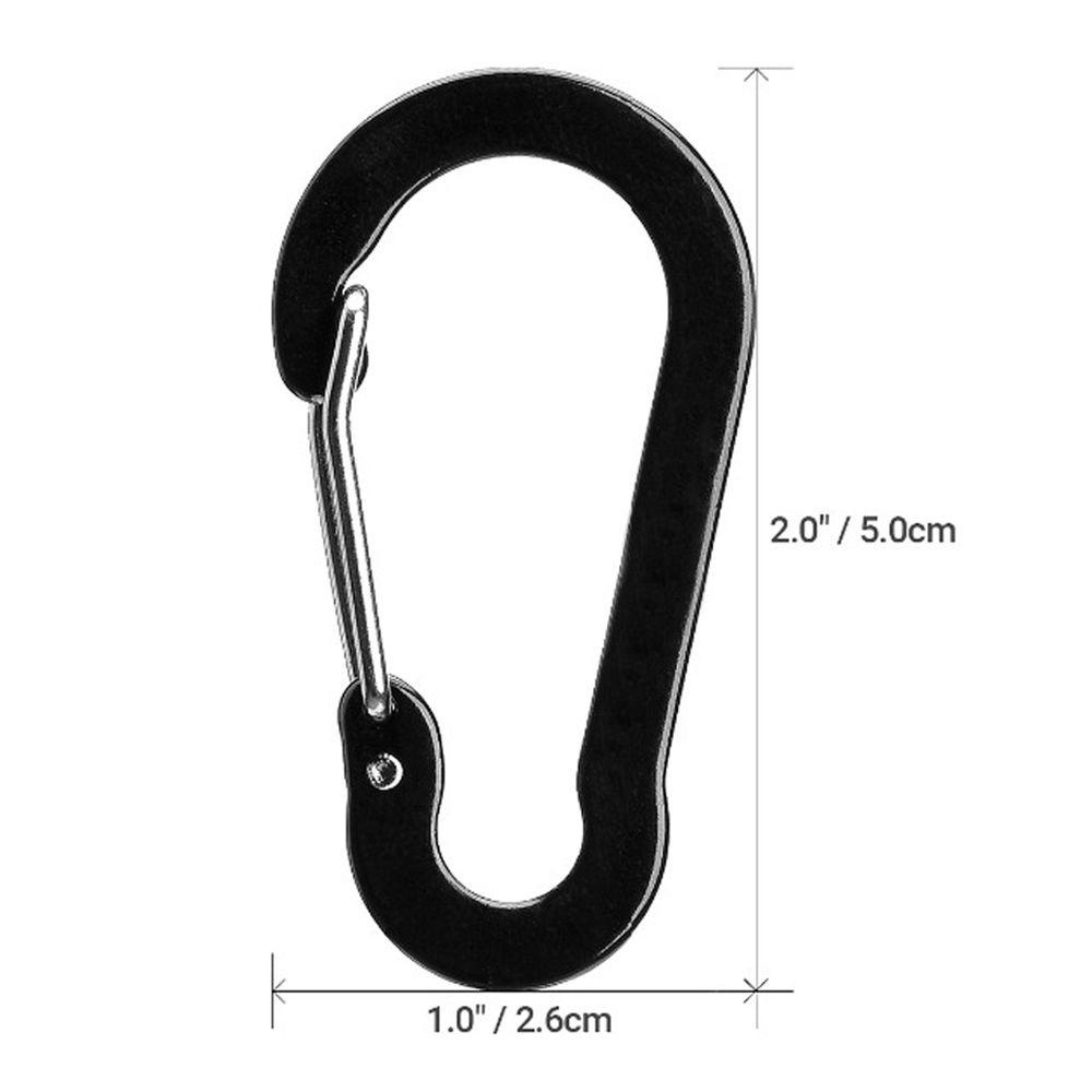 LEISURE Set 5 Móc Khóa Đa Năng Tiện Lợi Cho Hoạt Động Ngoài Trời