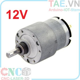 Động Cơ Giảm Tốc 12V JGB37-520 (Nhiều Loại Tốc Độ)