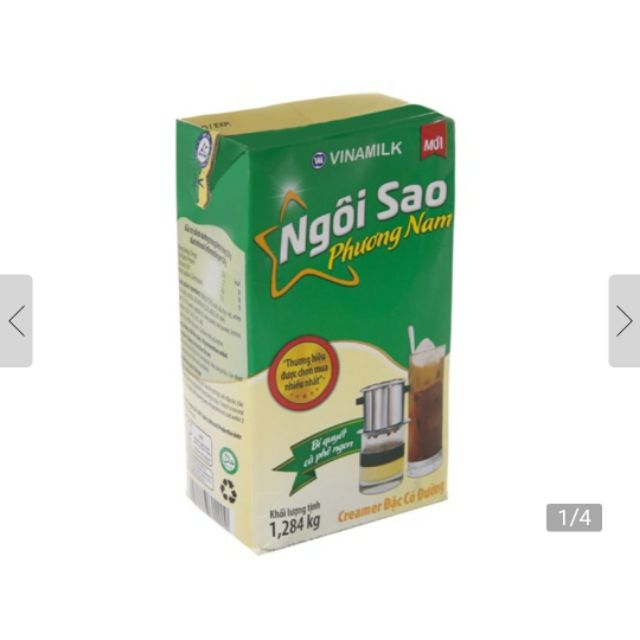 VINAMILK SỮA ĐẶC NGÔI SAO PHƯƠNG NAM 1284G/380G [HỘP GIẤY VÀ HỘP THIẾC]