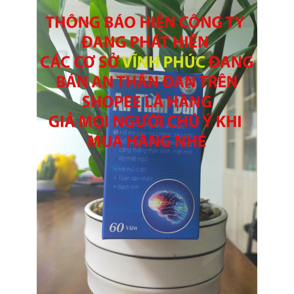 [Mã 66FMCGSALE hoàn 8% xu đơn 500K] ✅Hộp 1 lọ An Thần Đan Cho Giấc Ngủ Ngon | BigBuy360 - bigbuy360.vn