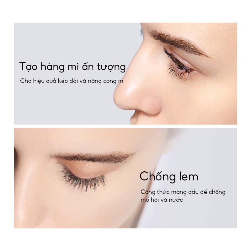 Mascara Uốn Cong Và Kéo Dài Lông Mi 2.5g Hoàn Hảo