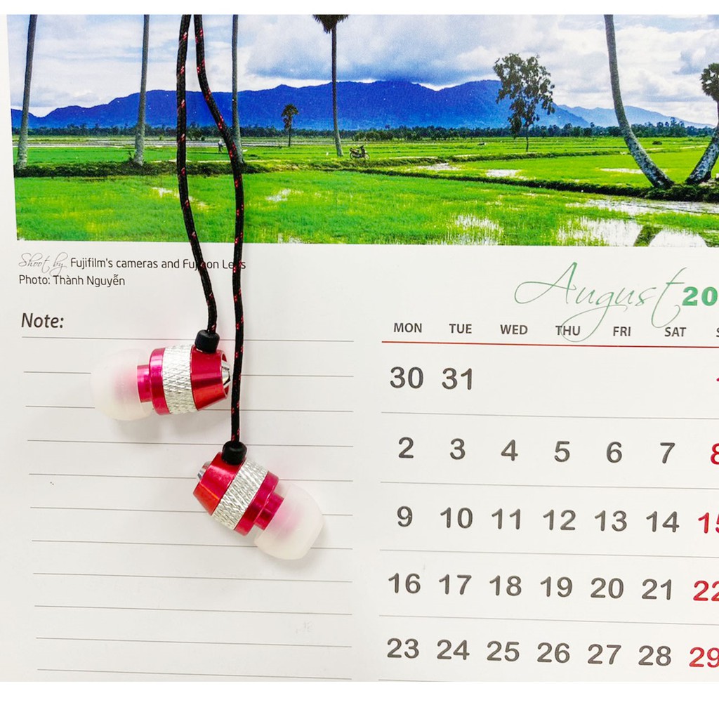 Tai nghe nhét tai SoundMax AH306S 3mW  1.2 mét- Hàng Chính Hãng.