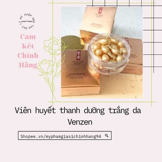 Tinh chất dưỡng da Venzen ❤️Hàng Chuẩn❤️ Tinh chất Venzen dạng viên nang dưỡng ẩm thu nhỏ lỗ chân lông
