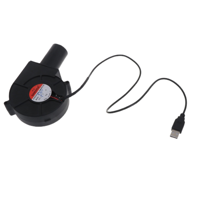 Quạt Thổi Khí Nướng BBQ 5V Gọn Nhẹ Di Động Kèm Sạc USB Tiện Dụng Mang Theo Du Lịch Dã Ngoại