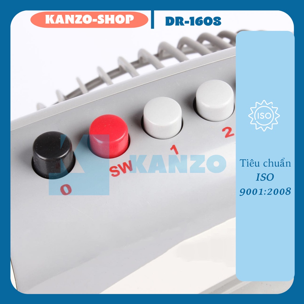 Quạt Hộp điện cơ thống nhất QH-350LP - 3 cánh, sải cánh 35cm-41W-Tản Gió - Winawind