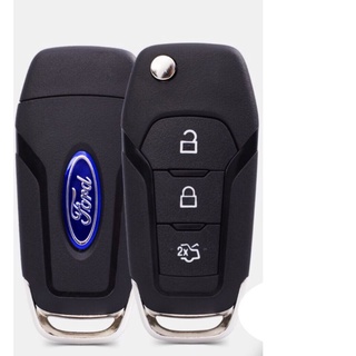 Vỏ Độ gập Chìa khóa Ford 3 NÚT , nhựa cao cấp