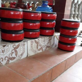 Trống gỗ da trâu 100%