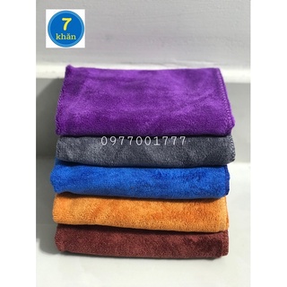 Khăn lau đa năng sợi Microfiber siêu thấm hút - 30x50cm