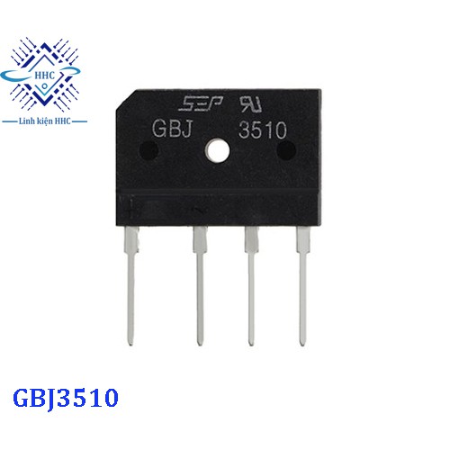 GBJ3510 Diode cầu 35A 1000V