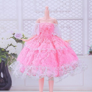 Đầm cưới đồ chơi búp bê Barbie 60cm