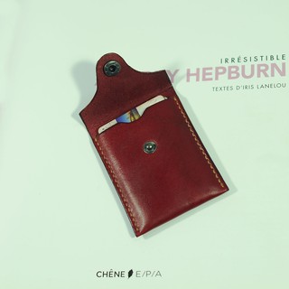 Hộp đưng name card da bò handmade - Hộp thẻ Mino Crafts