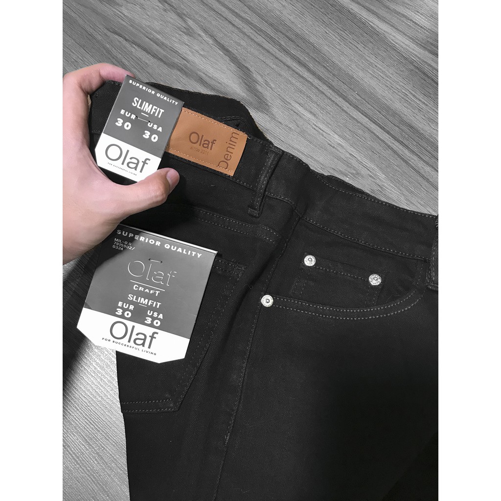 Quần Jean Nam Màu Đen KHÔNG RÁCH, TRƠN Có Thể Đi Làm Và Đi Chơi,  ĐơnGiản Mà Đẹp MS S3 | BigBuy360 - bigbuy360.vn