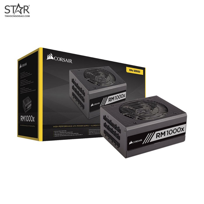 Nguồn Corsair 1000W RM1000x 80 Plus Gold Full Modular